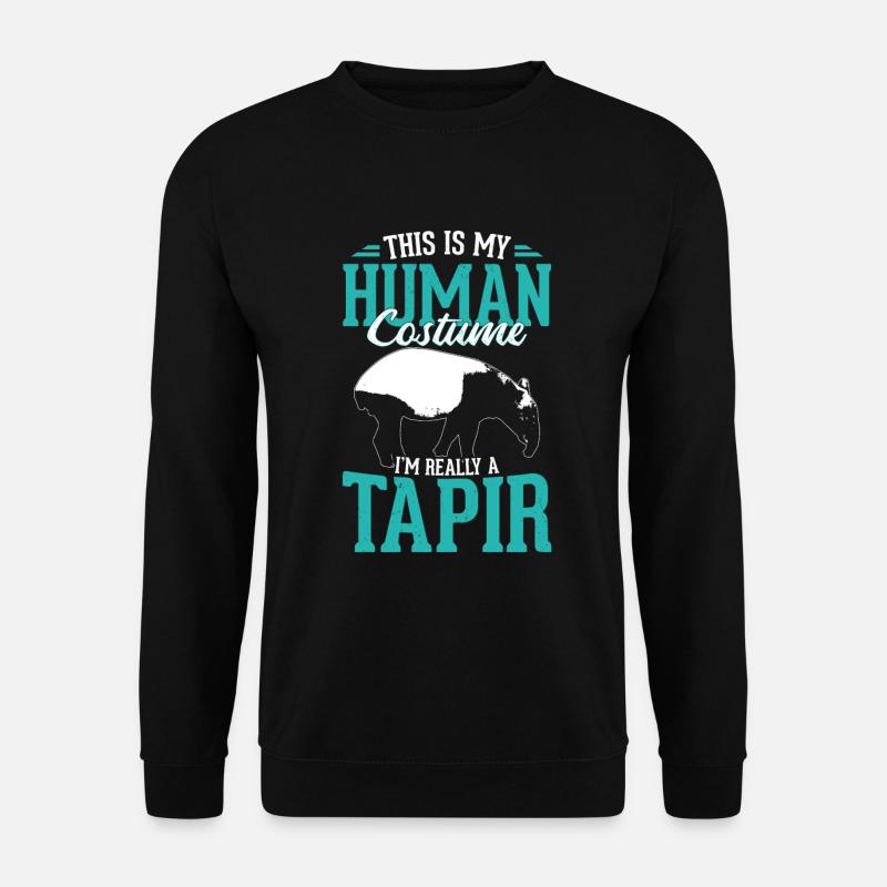 Tapir - Unisex Pullover - Schwarz
