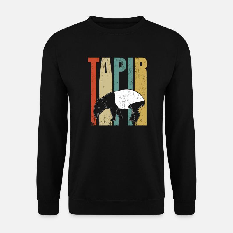 Tapir - Unisex Pullover - Schwarz