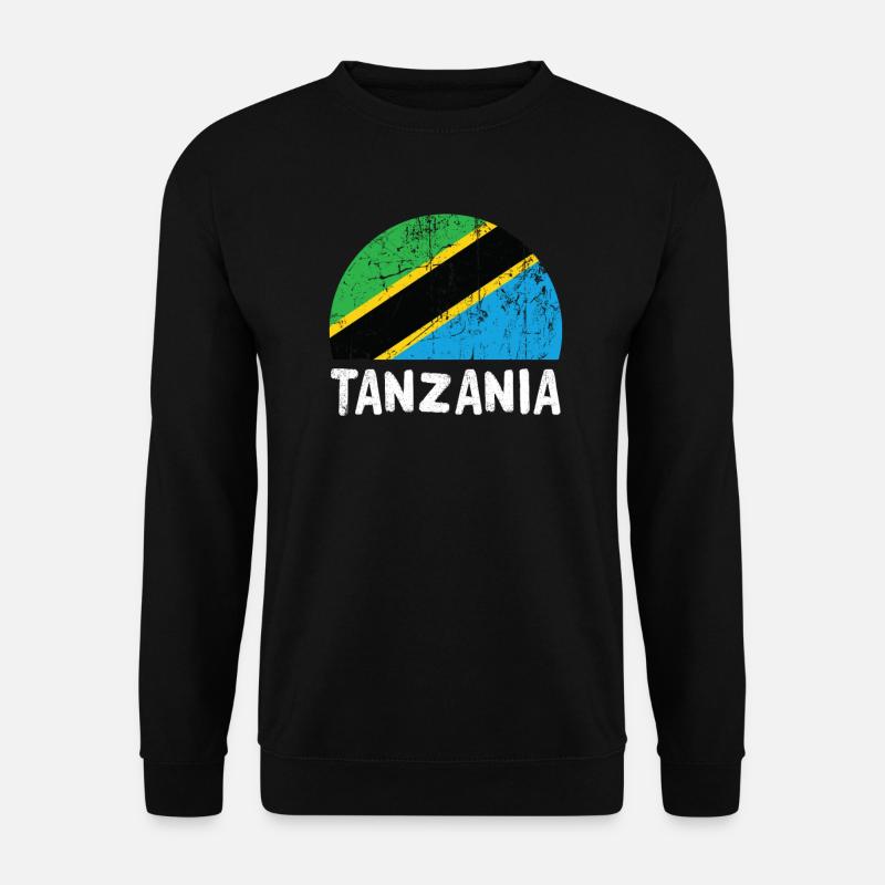 Tansania - Unisex Pullover - Schwarz