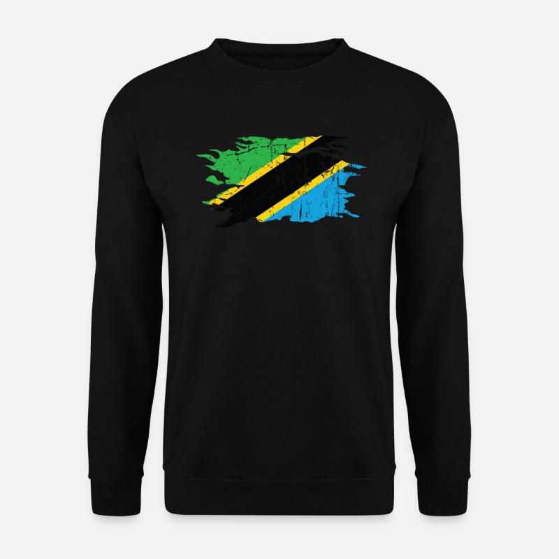 Tansania - Unisex Pullover - Schwarz
