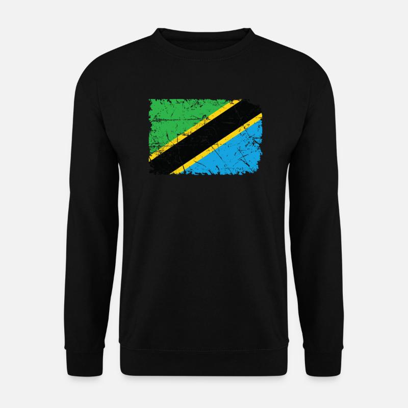 Tansania - Unisex Pullover - Schwarz