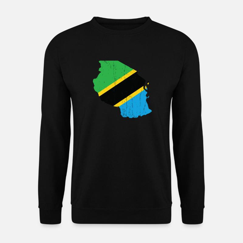 Tansania - Unisex Pullover - Schwarz