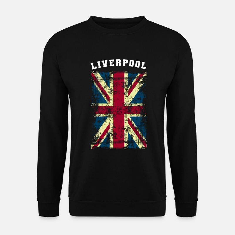 Liverpool - Unisex Pullover - Schwarz