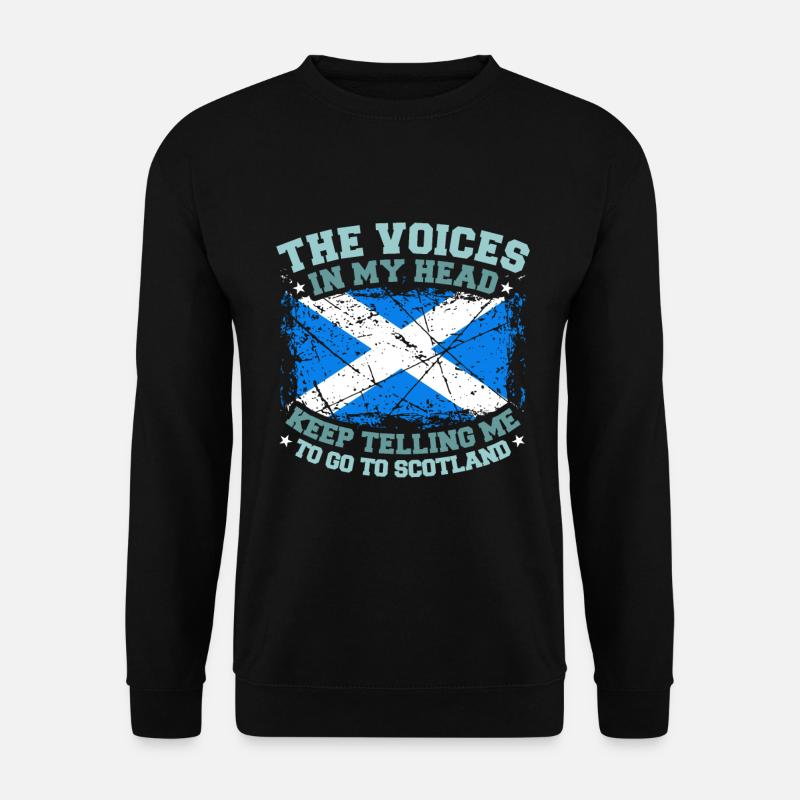 Schottland - Unisex Pullover - Schwarz