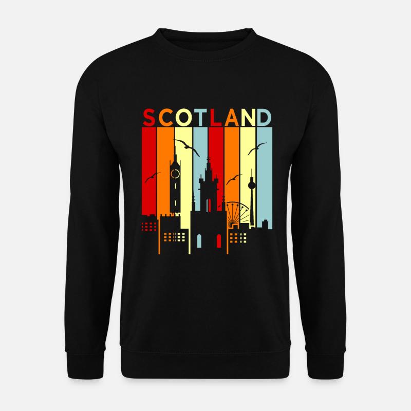 Schottland - Unisex Pullover - Schwarz