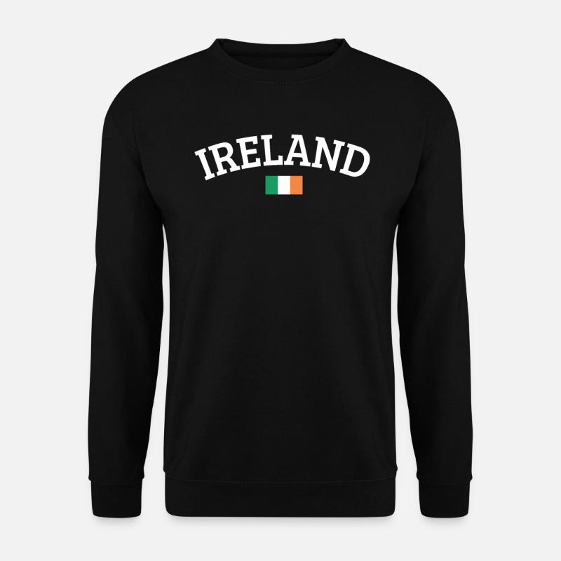 Irland - Unisex Pullover - Schwarz