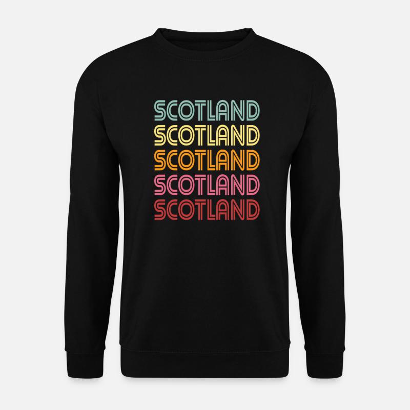 Schottland - Unisex Pullover - Schwarz