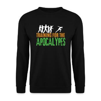 Zombie - Unisex Pullover - Schwarz - Vorne - Alina (178cm) & Michal (187cm)