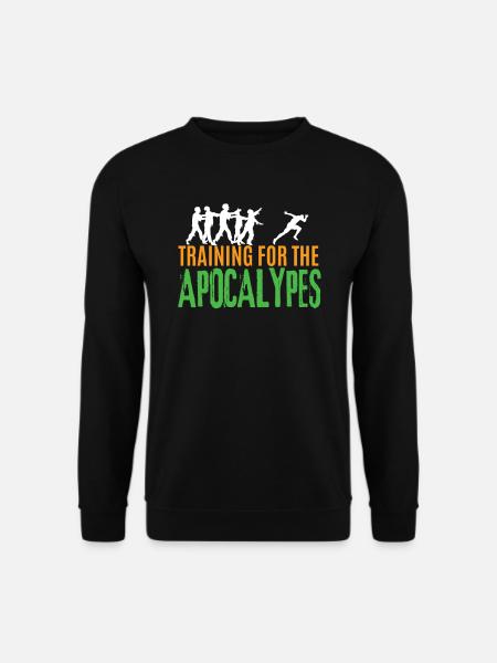 Zombie - Unisex Pullover - Schwarz