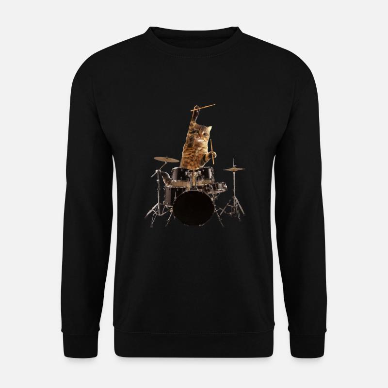 Drums drummer drummer gift - Unisex Sweatshirt - black