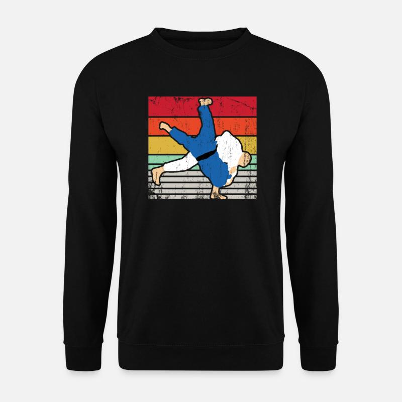 Judo - Unisex Pullover - Schwarz