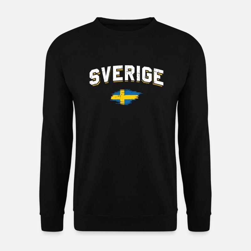 Schweden - Unisex Pullover - Schwarz