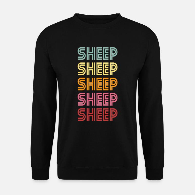 Schaf - Unisex Pullover - Schwarz