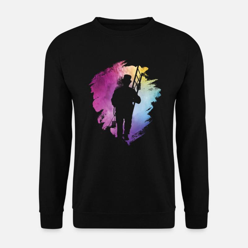 Chimney sweep house cleaner - Unisex Sweatshirt - black