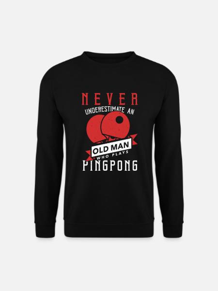 table tennis - Unisex Sweatshirt - black