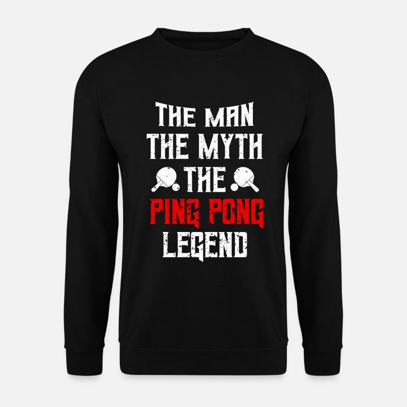 table tennis - Unisex Sweatshirt - black