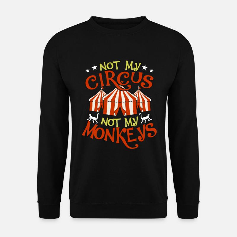 Zirkus - Unisex Pullover - Schwarz