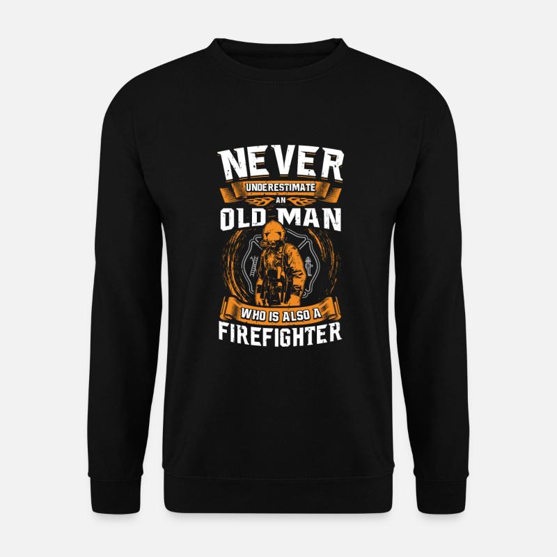 Firefighters fireman - Unisex Sweatshirt - black