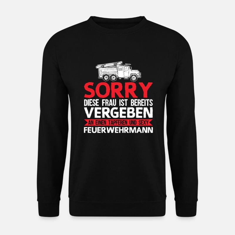 Firefighter Firefighter Gift - Unisex Sweatshirt - black