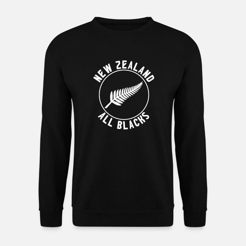 Neuseeland - Unisex Pullover - Schwarz