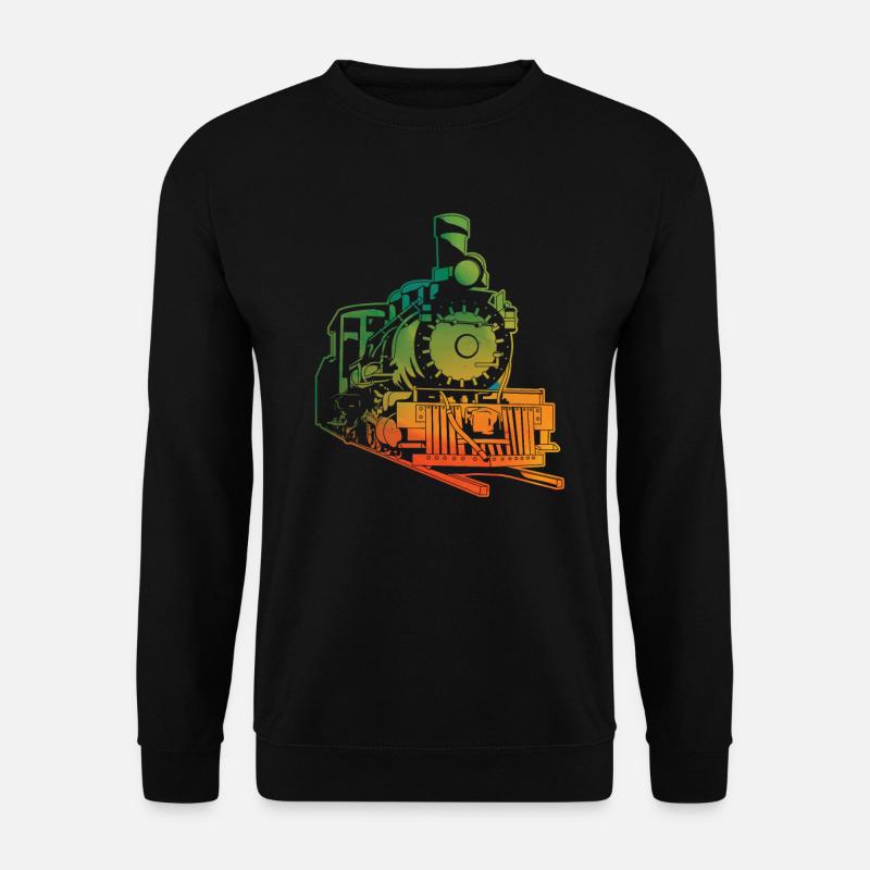 Zug - Unisex Pullover - Schwarz