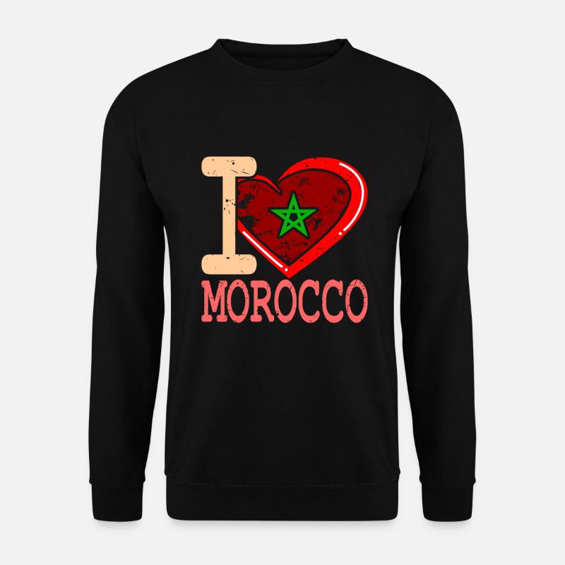 Morocco - Unisex Sweatshirt - black