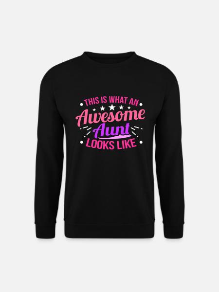 aunt - Unisex Sweatshirt - black