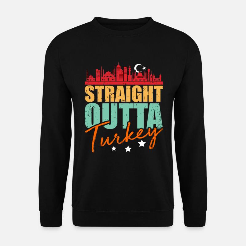 Türkei - Unisex Pullover - Schwarz