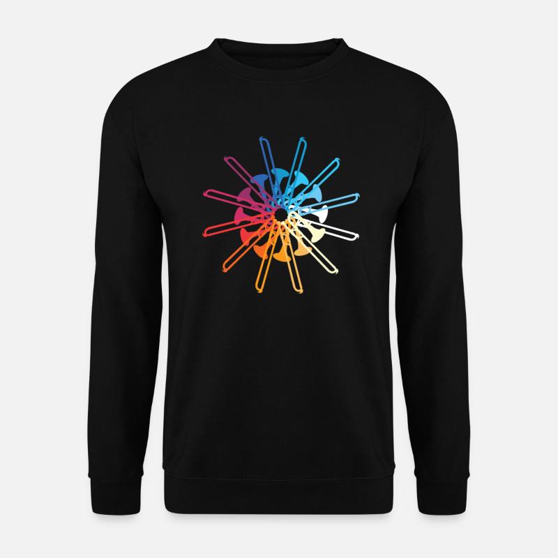 Trombone trombone - Unisex Sweatshirt - black