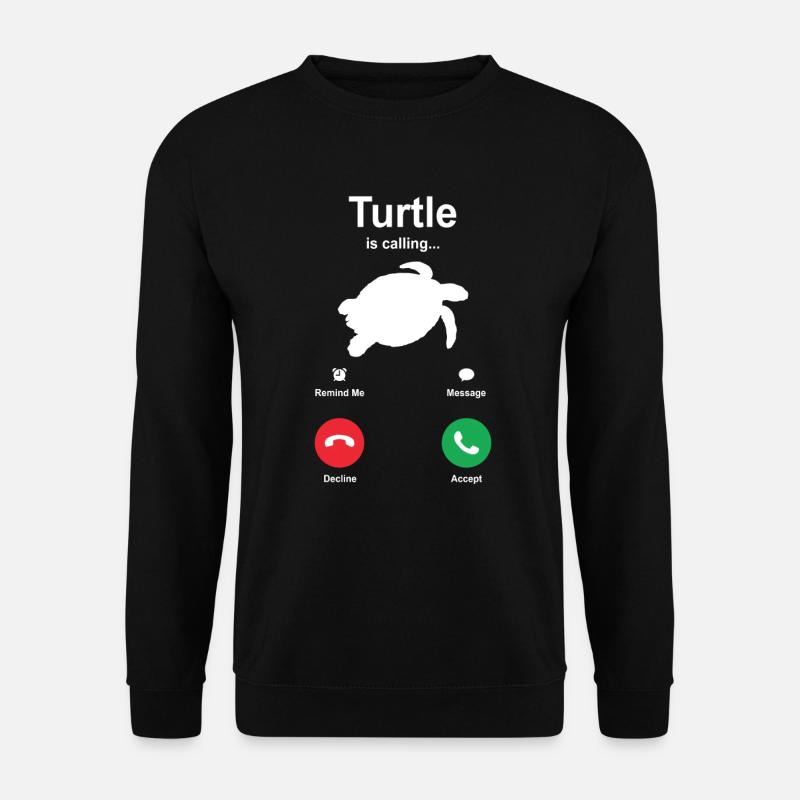turtle - Unisex Sweatshirt - black