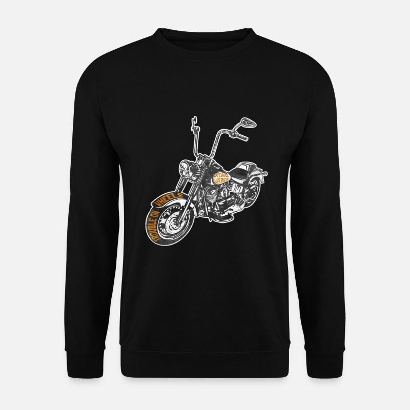 Motorrad - Unisex Pullover - Schwarz