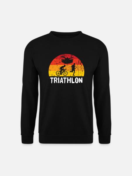 Triathlon - Unisex Pullover - Schwarz