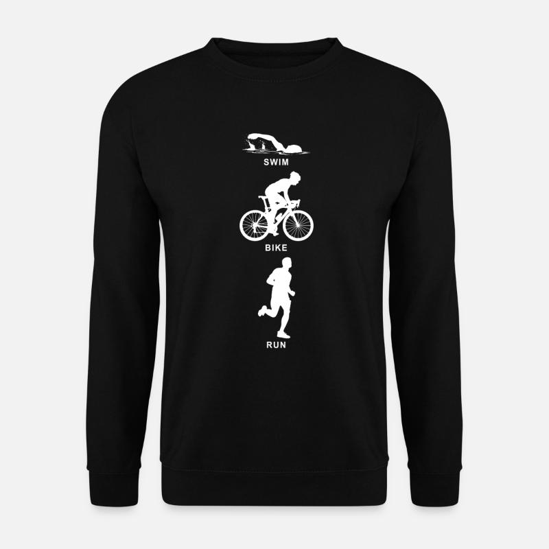 Triathlon - Unisex Pullover - Schwarz