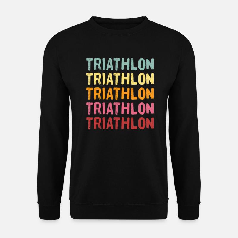 Triathlon - Unisex Pullover - Schwarz