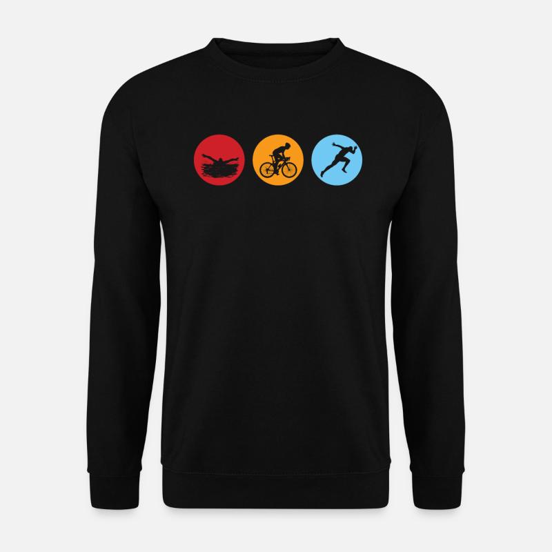 Triathlon - Unisex Pullover - Schwarz