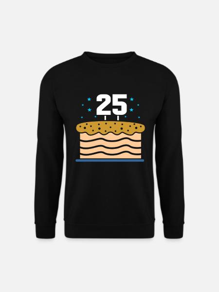 25th birthday - Unisex Sweatshirt - black