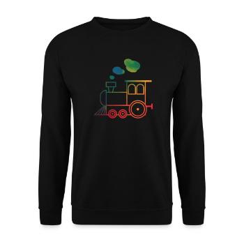 Zug - Unisex Pullover - Schwarz - Vorne - Alina (178cm) & Michal (187cm)