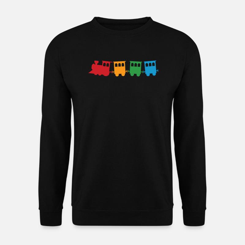 Zug - Unisex Pullover - Schwarz
