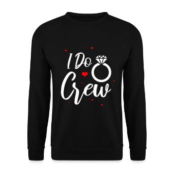 Hen party - Unisex Sweatshirt - black - Front - Alina (178cm) & Michal (187cm)