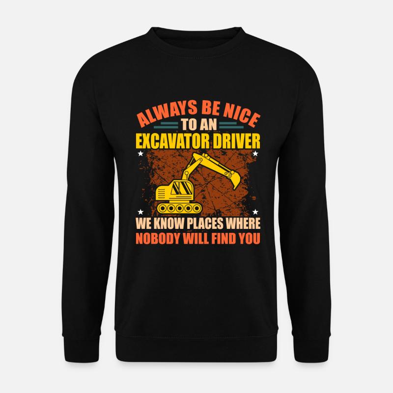 Bagger - Unisex Pullover - Schwarz