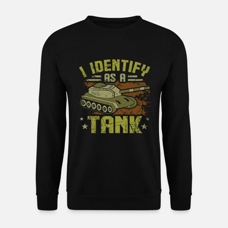 Panzer tank - Unisex Sweatshirt - black