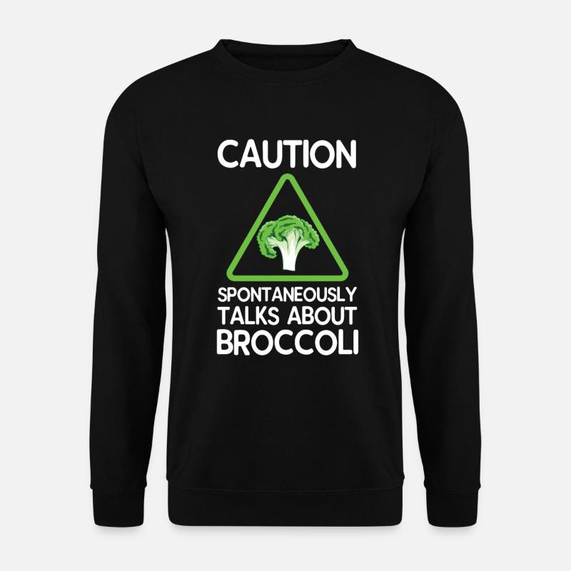 Brokkoli - Unisex Pullover - Schwarz