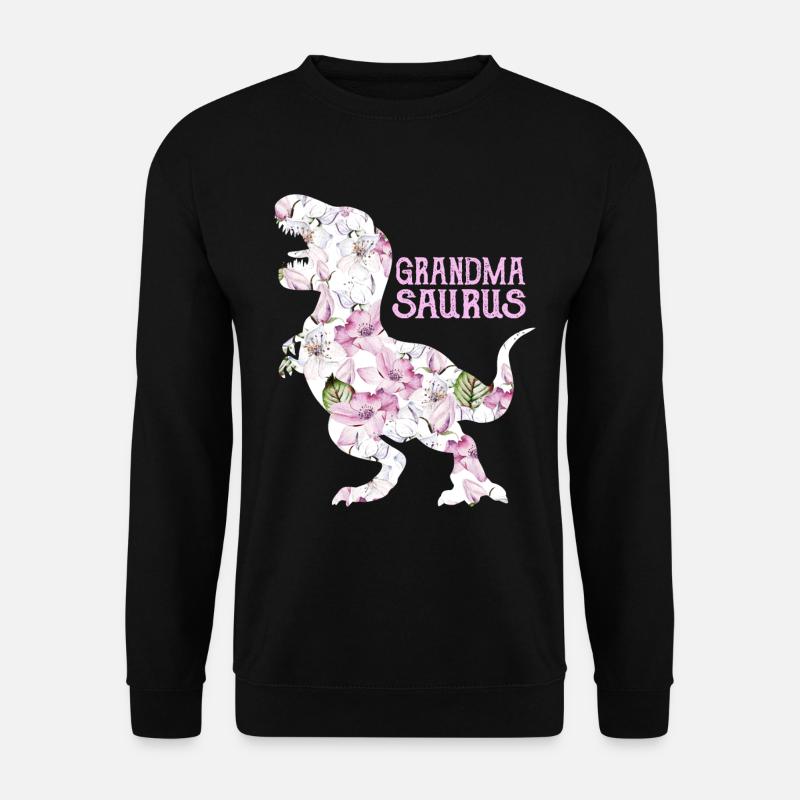 Oma Saurus - Unisex Pullover - Schwarz