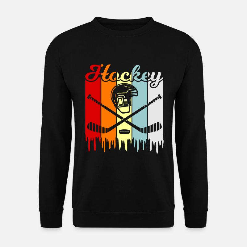 Eishockey - Unisex Pullover - Schwarz