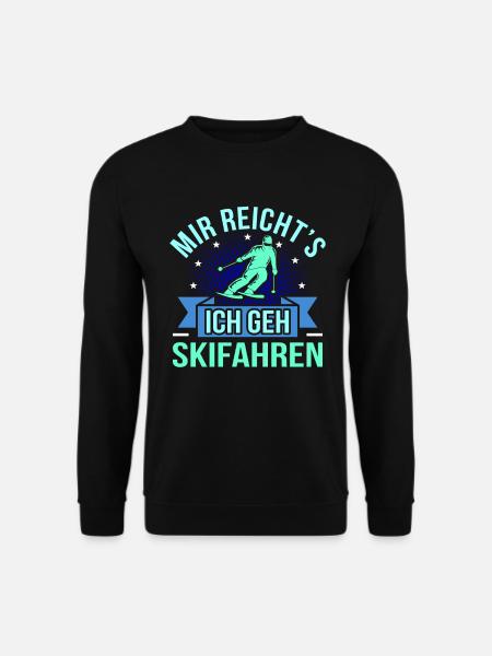 Ski - Unisex Pullover - Schwarz