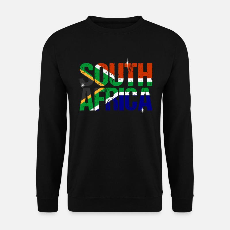 Südafrika - Unisex Pullover - Schwarz