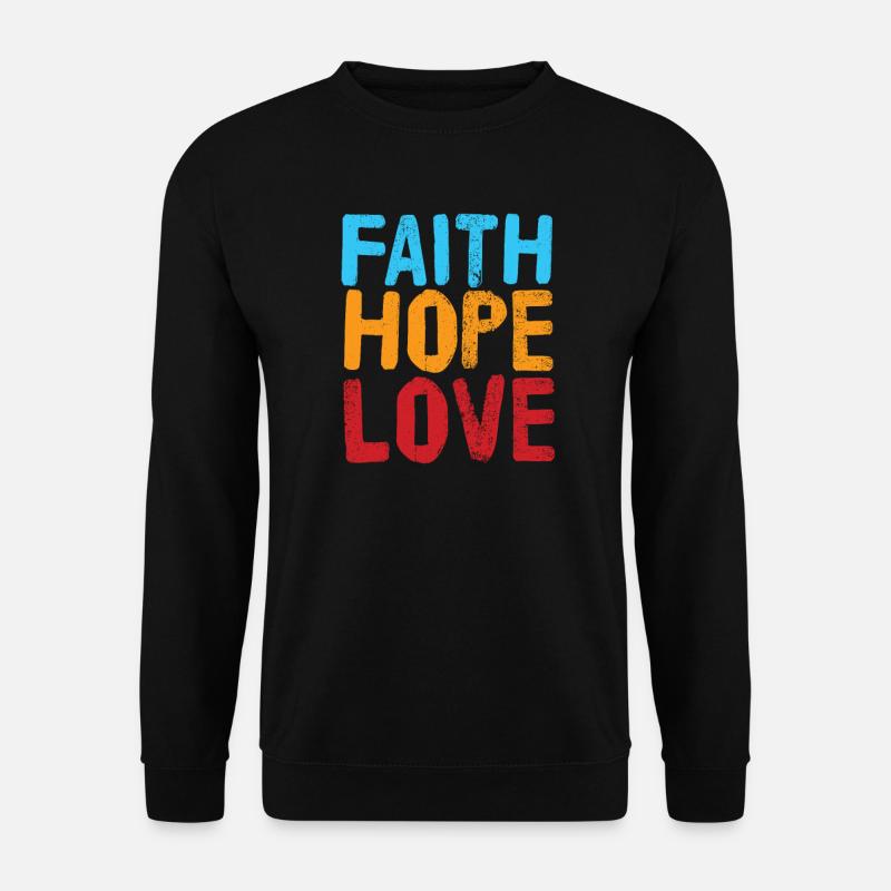Jesus - Unisex Pullover - Schwarz