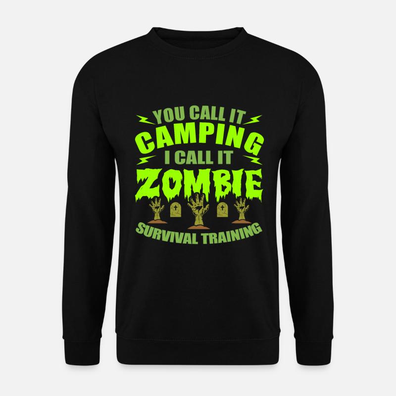 Zombie - Unisex Pullover - Schwarz