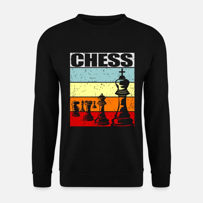 Schach - Unisex Pullover - Schwarz