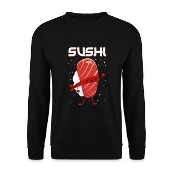 Japan - Unisex Sweatshirt - black - Front - Alina (178cm) & Michal (187cm)